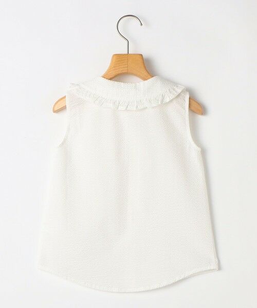 SHIPS / シップス シャツ・ブラウス | SHIPS KIDS:100〜130cm / フリルカラー ノースリーブ ブラウス | 詳細11