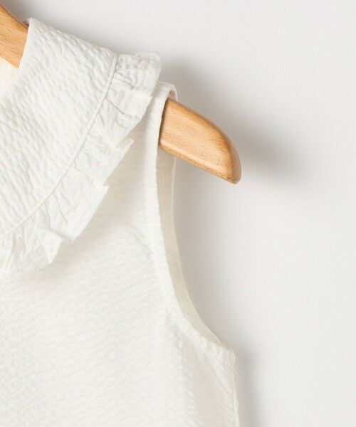 SHIPS / シップス シャツ・ブラウス | SHIPS KIDS:100〜130cm / フリルカラー ノースリーブ ブラウス | 詳細13