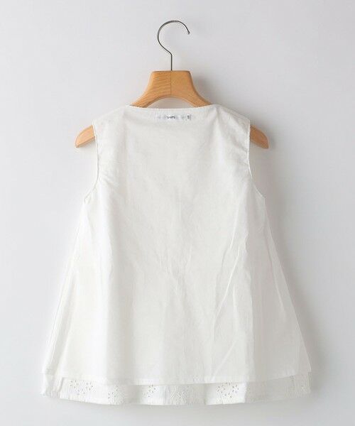SHIPS / シップス シャツ・ブラウス | SHIPS KIDS:140〜150cm / レース ペプラム ノースリーブ ブラウス | 詳細14