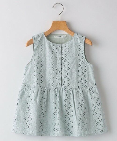 SHIPS / シップス シャツ・ブラウス | SHIPS KIDS:140〜150cm / レース ペプラム ノースリーブ ブラウス | 詳細27