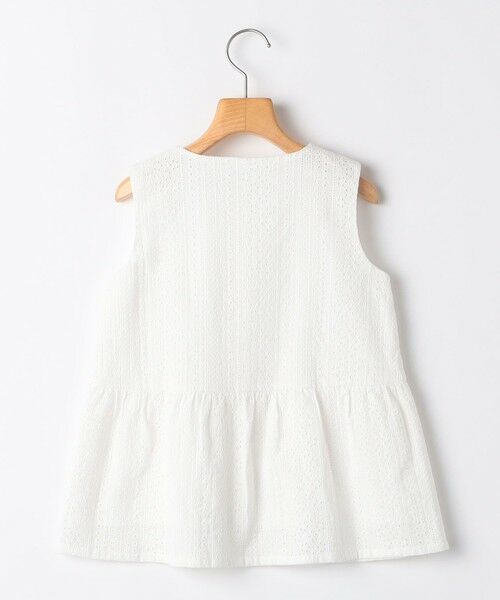 SHIPS / シップス シャツ・ブラウス | SHIPS KIDS:100〜130cm / レース ペプラム ノースリーブ ブラウス | 詳細11