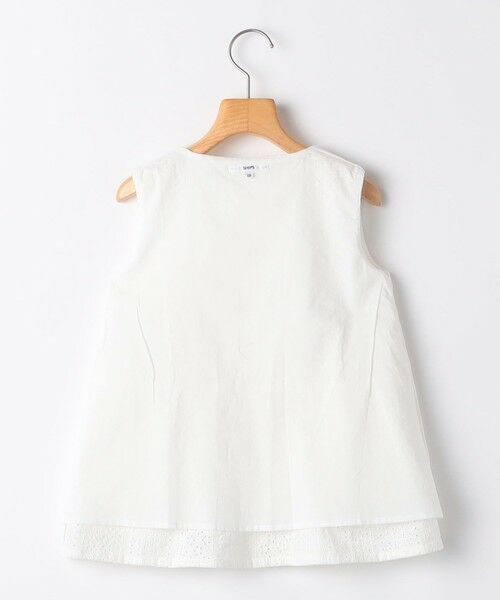 SHIPS / シップス シャツ・ブラウス | SHIPS KIDS:100〜130cm / レース ペプラム ノースリーブ ブラウス | 詳細16