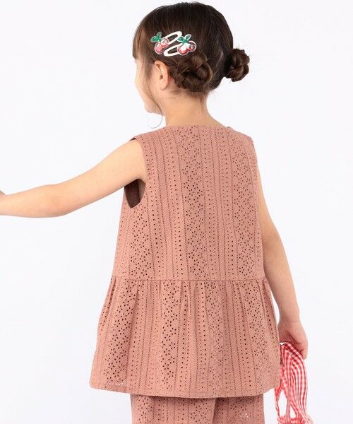 SHIPS / シップス シャツ・ブラウス | SHIPS KIDS:100〜130cm / レース ペプラム ノースリーブ ブラウス | 詳細23