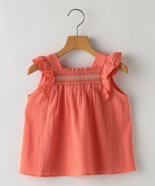 SHIPS / シップス シャツ・ブラウス | SHIPS KIDS:100〜130cm / スモッキング フリル ブラウス | 詳細14