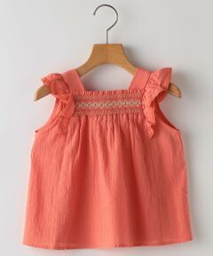 SHIPS / シップス シャツ・ブラウス | SHIPS KIDS:140〜150cm / スモッキング フリル ブラウス