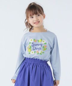 SHIPS / シップス Tシャツ | SHIPS KIDS:100〜130cm / サニーデイズ プリント 長袖 TEE