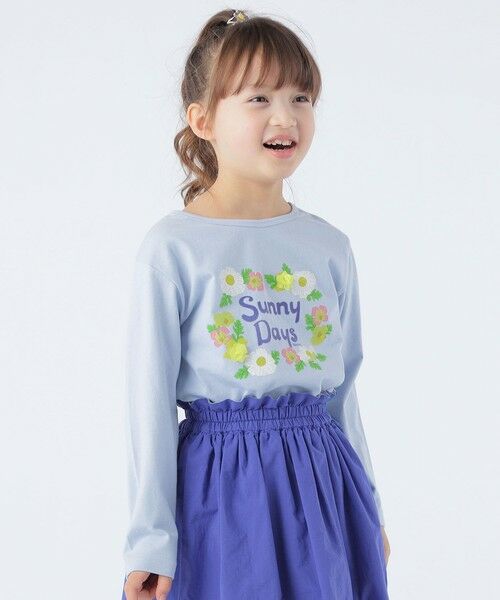SHIPS / シップス Tシャツ | SHIPS KIDS:100〜130cm / サニーデイズ プリント 長袖 TEE | 詳細12