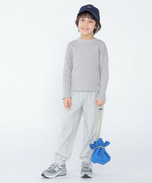SHIPS / シップス Tシャツ | 【SHIPS KIDS別注】THYARD:100〜140cm / ソフト ワッフル 長袖 カットソー | 詳細2