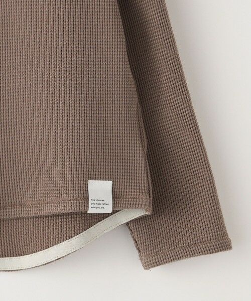 SHIPS / シップス Tシャツ | 【SHIPS KIDS別注】THYARD:100〜140cm / ソフト ワッフル 長袖 カットソー | 詳細11