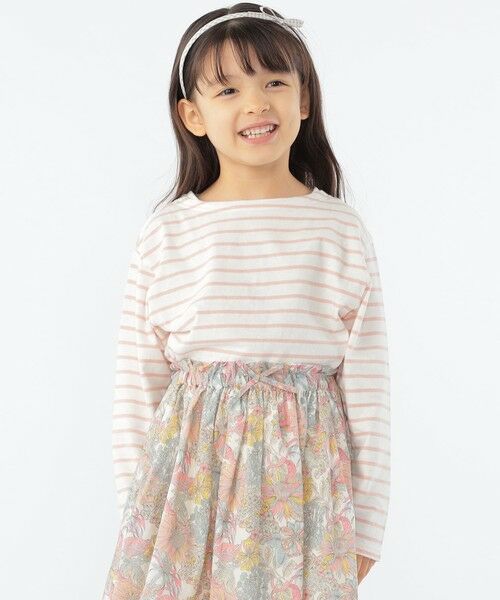 SHIPS / シップス Tシャツ | SHIPS KIDS:100〜130cm / ボーダー 長袖 TEE | 詳細7