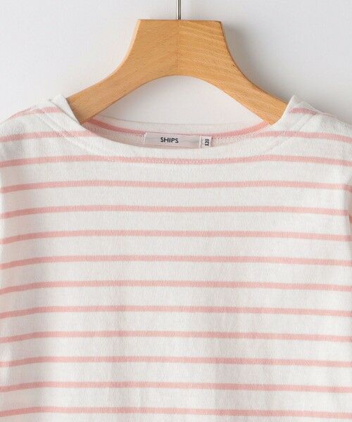 SHIPS / シップス Tシャツ | SHIPS KIDS:100〜130cm / ボーダー 長袖 TEE | 詳細3