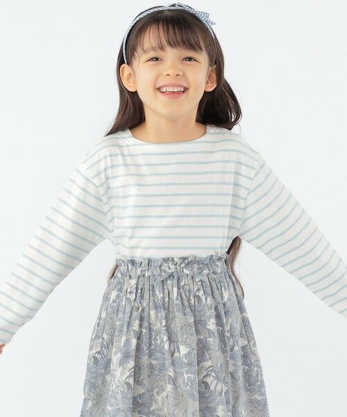 SHIPS / シップス Tシャツ | SHIPS KIDS:100〜130cm / ボーダー 長袖 TEE | 詳細25
