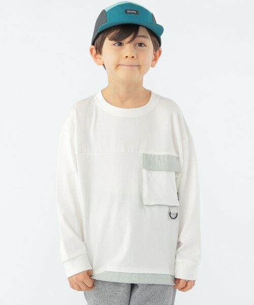 SHIPS / シップス Tシャツ | SHIPS KIDS:100〜130cm / クールタッチ 長袖 TEE | 詳細2