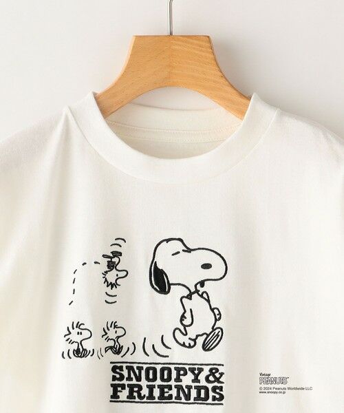 SHIPS / シップス Tシャツ | SHIPS KIDS:100〜130cm / スヌーピー 7分袖 TEE | 詳細10