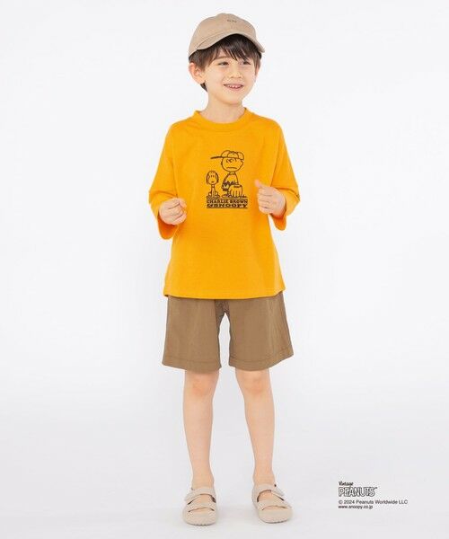 SHIPS / シップス Tシャツ | SHIPS KIDS:100〜130cm / スヌーピー 7分袖 TEE | 詳細18