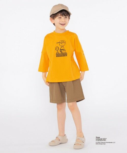 SHIPS / シップス Tシャツ | SHIPS KIDS:100〜130cm / スヌーピー 7分袖 TEE | 詳細19