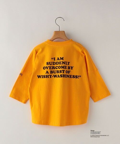 SHIPS / シップス Tシャツ | SHIPS KIDS:100〜130cm / スヌーピー 7分袖 TEE | 詳細23