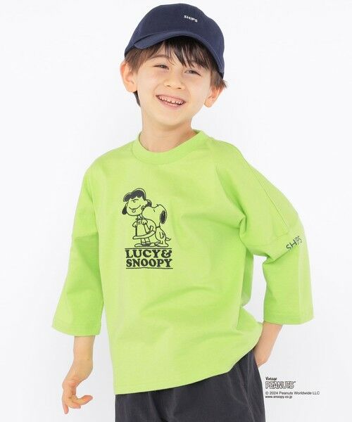 SHIPS / シップス Tシャツ | SHIPS KIDS:100〜130cm / スヌーピー 7分袖 TEE | 詳細25