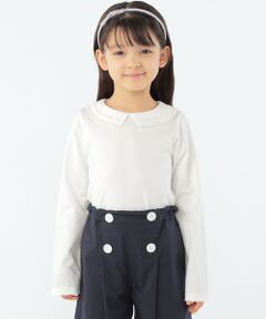 SHIPS / シップス Tシャツ | SHIPS KIDS:100〜130cm / レース カラー 長袖 TEE