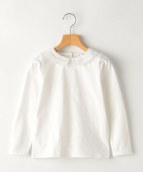 SHIPS / シップス Tシャツ | SHIPS KIDS:100〜130cm / レース カラー 長袖 TEE | 詳細9