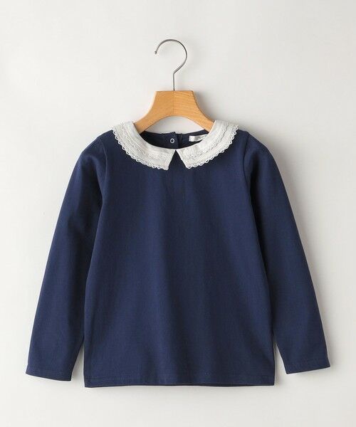 SHIPS / シップス Tシャツ | SHIPS KIDS:100〜130cm / レース カラー 長袖 TEE | 詳細19