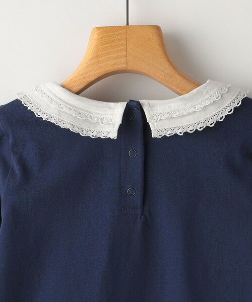 SHIPS / シップス Tシャツ | SHIPS KIDS:100〜130cm / レース カラー 長袖 TEE | 詳細22