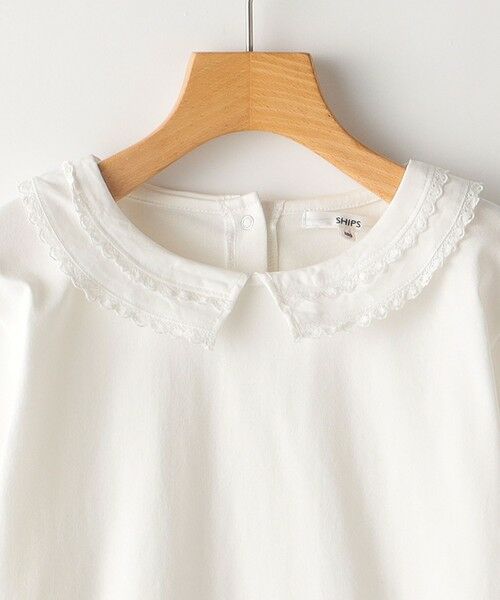 SHIPS / シップス Tシャツ | SHIPS KIDS:140〜150cm / レース カラー 長袖 TEE | 詳細8