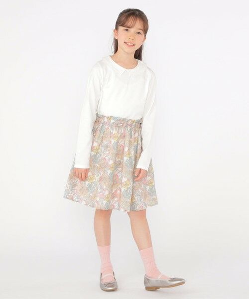 SHIPS / シップス Tシャツ | SHIPS KIDS:140〜150cm / レース カラー 長袖 TEE | 詳細4