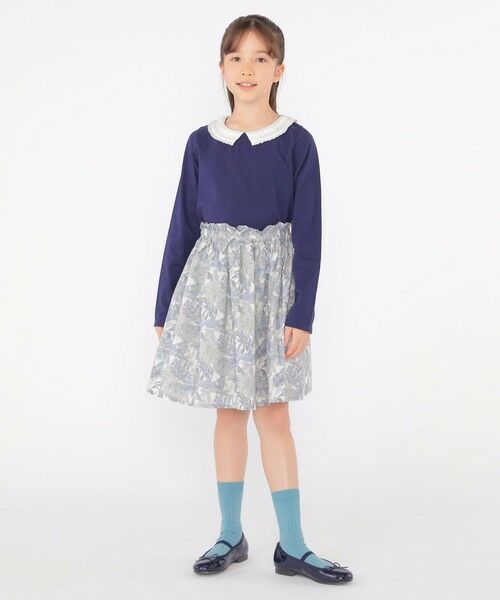 SHIPS / シップス Tシャツ | SHIPS KIDS:140〜150cm / レース カラー 長袖 TEE | 詳細17