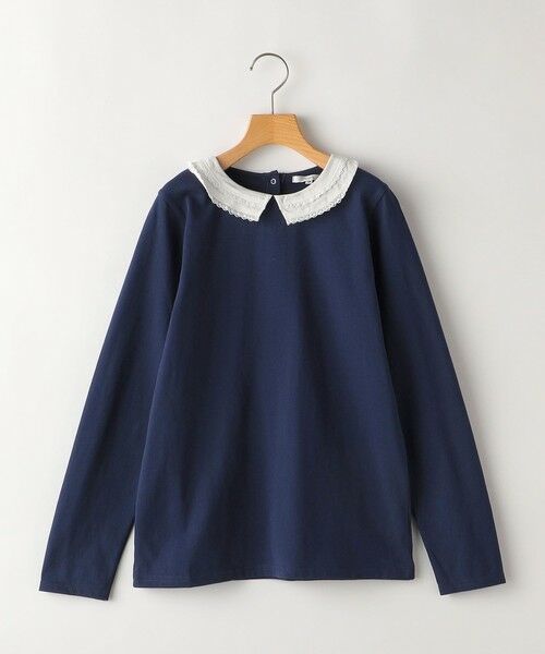 SHIPS / シップス Tシャツ | SHIPS KIDS:140〜150cm / レース カラー 長袖 TEE | 詳細24