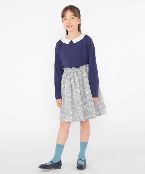 SHIPS / シップス Tシャツ | SHIPS KIDS:140〜150cm / レース カラー 長袖 TEE | 詳細14