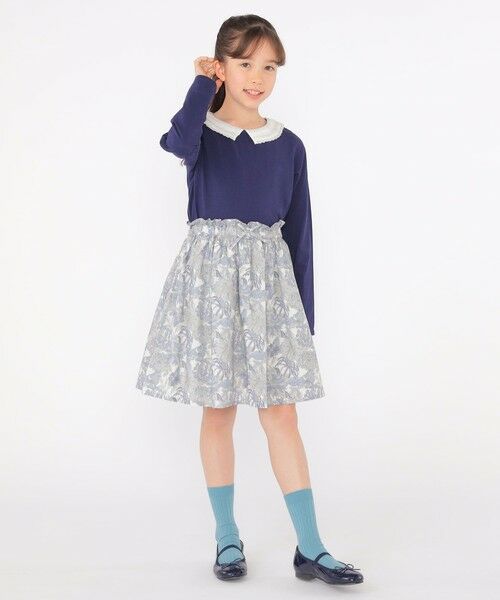 SHIPS / シップス Tシャツ | SHIPS KIDS:140〜150cm / レース カラー 長袖 TEE | 詳細15