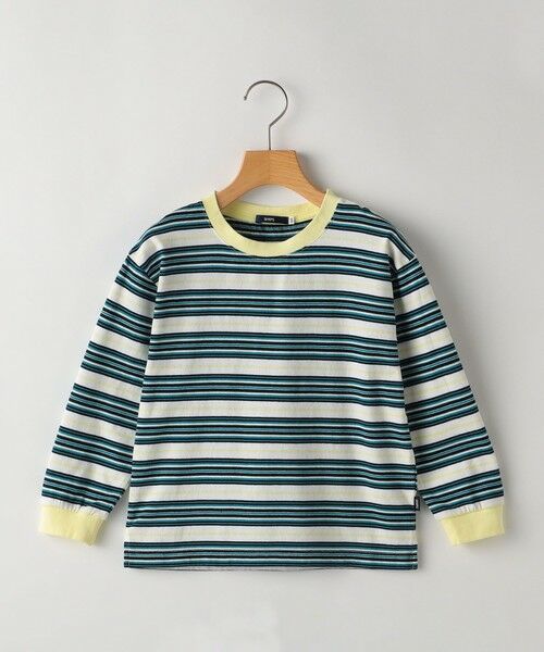 SHIPS / シップス Tシャツ | SHIPS KIDS:100〜130cm / マルチ ボーダー 長袖 TEE | 詳細9