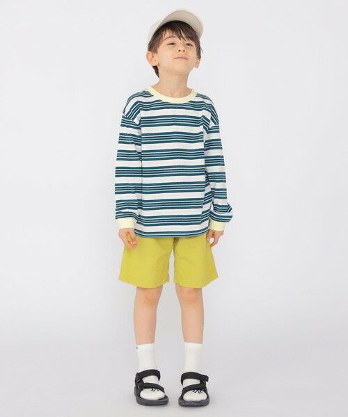 SHIPS / シップス Tシャツ | SHIPS KIDS:100〜130cm / マルチ ボーダー 長袖 TEE | 詳細3