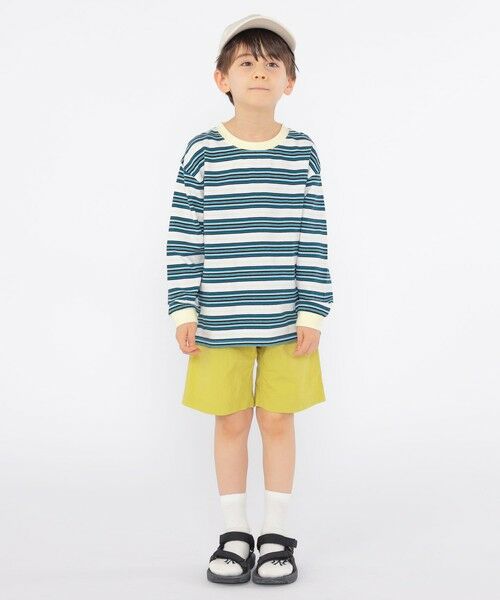 SHIPS / シップス Tシャツ | SHIPS KIDS:100〜130cm / マルチ ボーダー 長袖 TEE | 詳細4