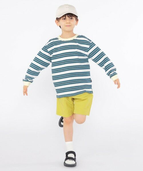 SHIPS / シップス Tシャツ | SHIPS KIDS:100〜130cm / マルチ ボーダー 長袖 TEE | 詳細8