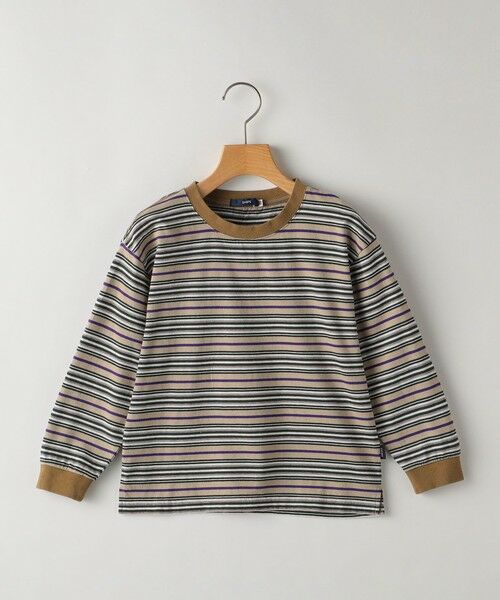 SHIPS / シップス Tシャツ | SHIPS KIDS:100〜130cm / マルチ ボーダー 長袖 TEE | 詳細18