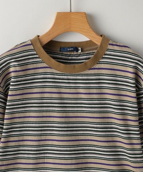 SHIPS / シップス Tシャツ | SHIPS KIDS:100〜130cm / マルチ ボーダー 長袖 TEE | 詳細20