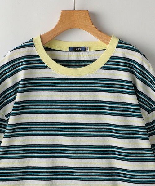 SHIPS / シップス Tシャツ | SHIPS KIDS:140〜160cm / マルチ ボーダー 長袖 TEE | 詳細10