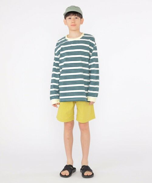 SHIPS / シップス Tシャツ | SHIPS KIDS:140〜160cm / マルチ ボーダー 長袖 TEE | 詳細3