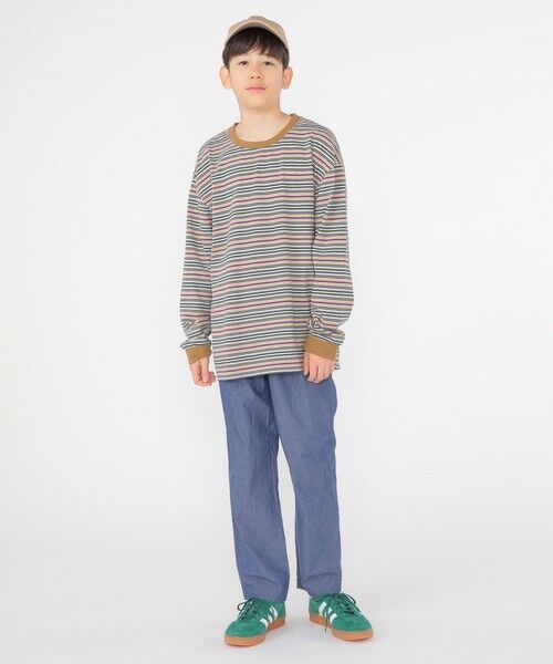 SHIPS / シップス Tシャツ | SHIPS KIDS:140〜160cm / マルチ ボーダー 長袖 TEE | 詳細19