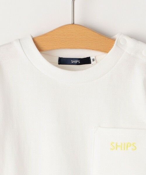 SHIPS / シップス Tシャツ | SHIPS KIDS:80〜90cm / SHIPS ロゴ 長袖 TEE | 詳細2