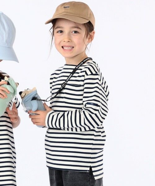 SHIPS / シップス Tシャツ | SHIPS KIDS:100〜130cm / ボーダー 長袖 TEE | 詳細1