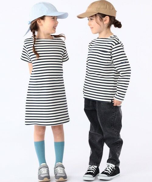 SHIPS / シップス Tシャツ | SHIPS KIDS:100〜130cm / ボーダー 長袖 TEE | 詳細2
