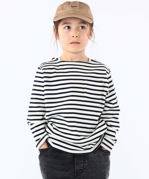 SHIPS / シップス Tシャツ | SHIPS KIDS:100〜130cm / ボーダー 長袖 TEE | 詳細4