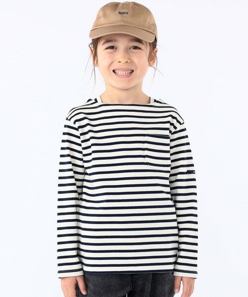 SHIPS / シップス Tシャツ | SHIPS KIDS:100〜130cm / ボーダー 長袖 TEE | 詳細5
