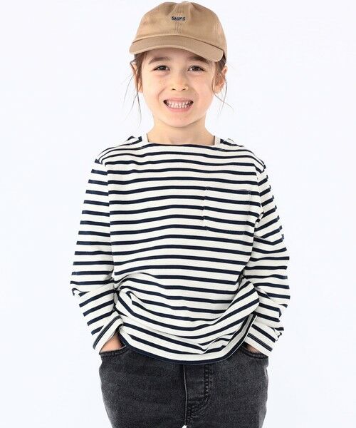 SHIPS / シップス Tシャツ | SHIPS KIDS:100〜130cm / ボーダー 長袖 TEE | 詳細6
