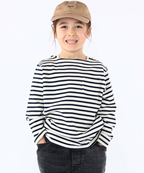 SHIPS / シップス Tシャツ | SHIPS KIDS:100〜130cm / ボーダー 長袖 TEE | 詳細7