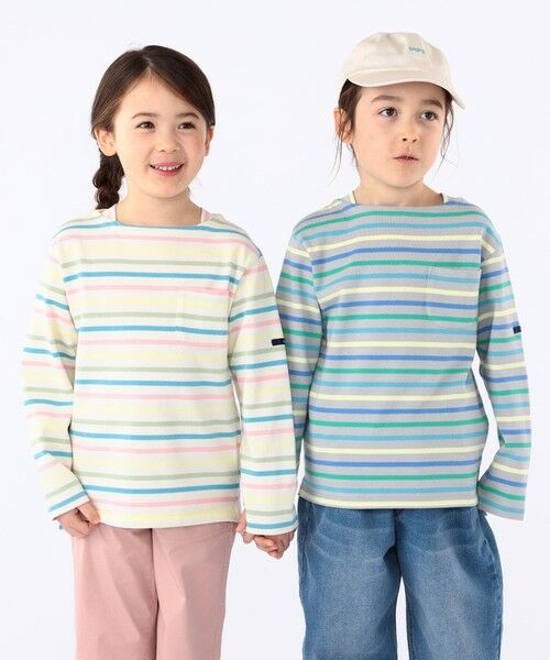 SHIPS / シップス Tシャツ | SHIPS KIDS:100〜130cm / ボーダー 長袖 TEE | 詳細13