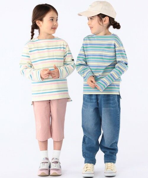 SHIPS / シップス Tシャツ | SHIPS KIDS:100〜130cm / ボーダー 長袖 TEE | 詳細14